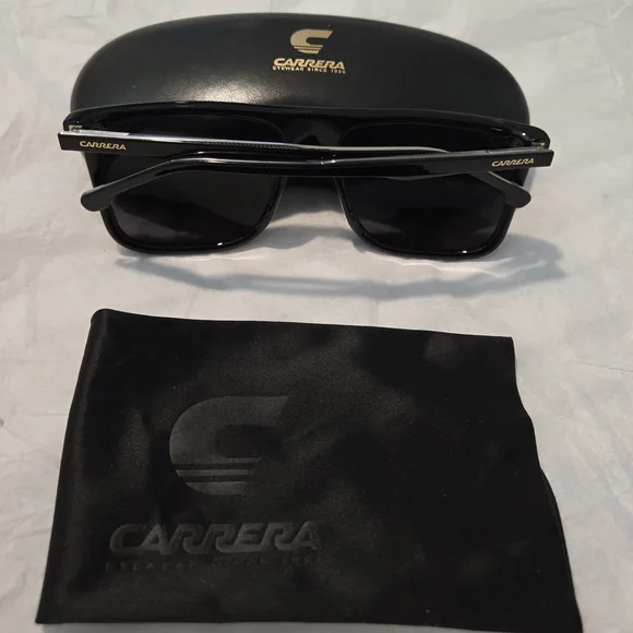 Carrera 278/S 2M2 black gold Unisex Sunglasses Sizes: 58:16  display picture 2